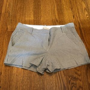 J. Crew seersucker shorts